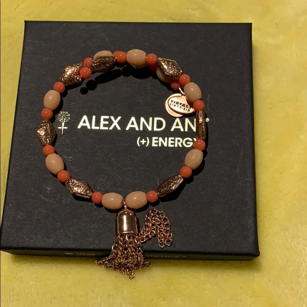 Vintage Alex and Ani wrap bracelet